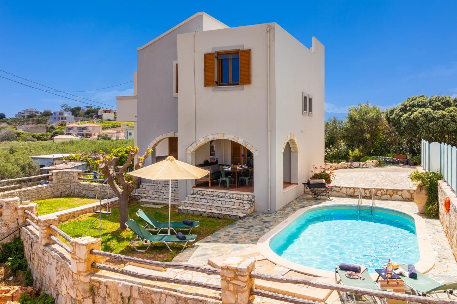 Villa Neria Aptera Exterior foto